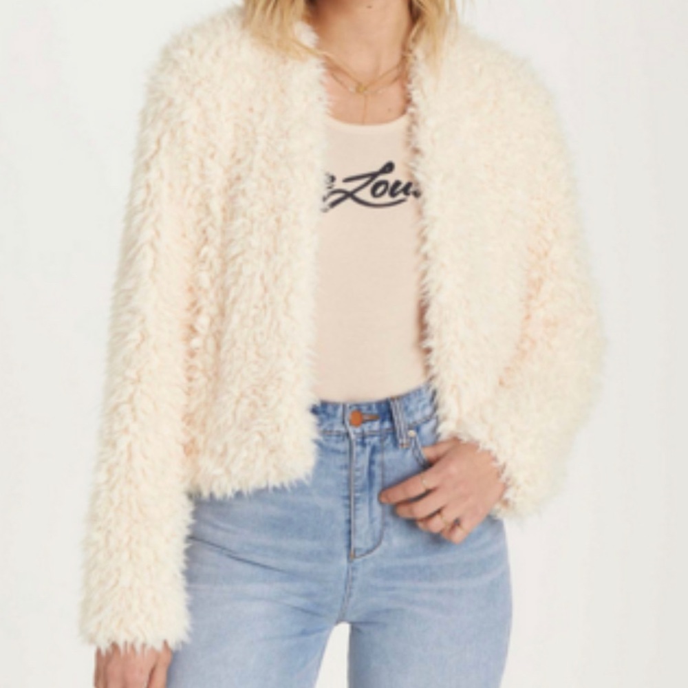 Billabong Fur Keeps Jacket (NWT)